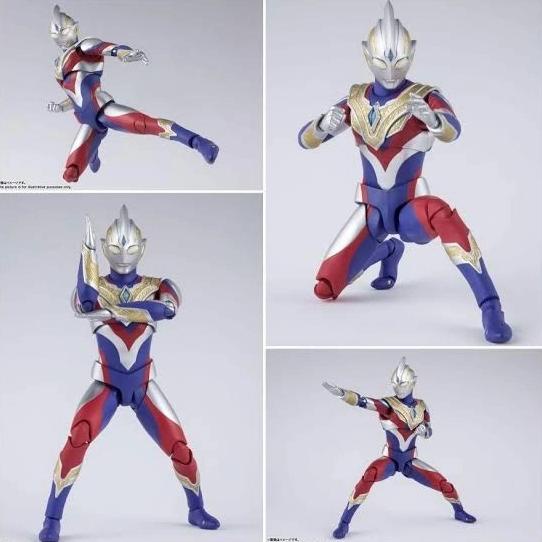 Shf Ultraman Trigger Multi Type Action Figure Bandai Diopratama89
