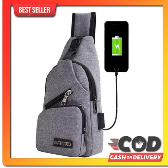 Tas Slempang Pria 2022 Slempang Pria Terbaru Trendy Tas Slempang Pria  B295 Smart Backpack / Tas Pri