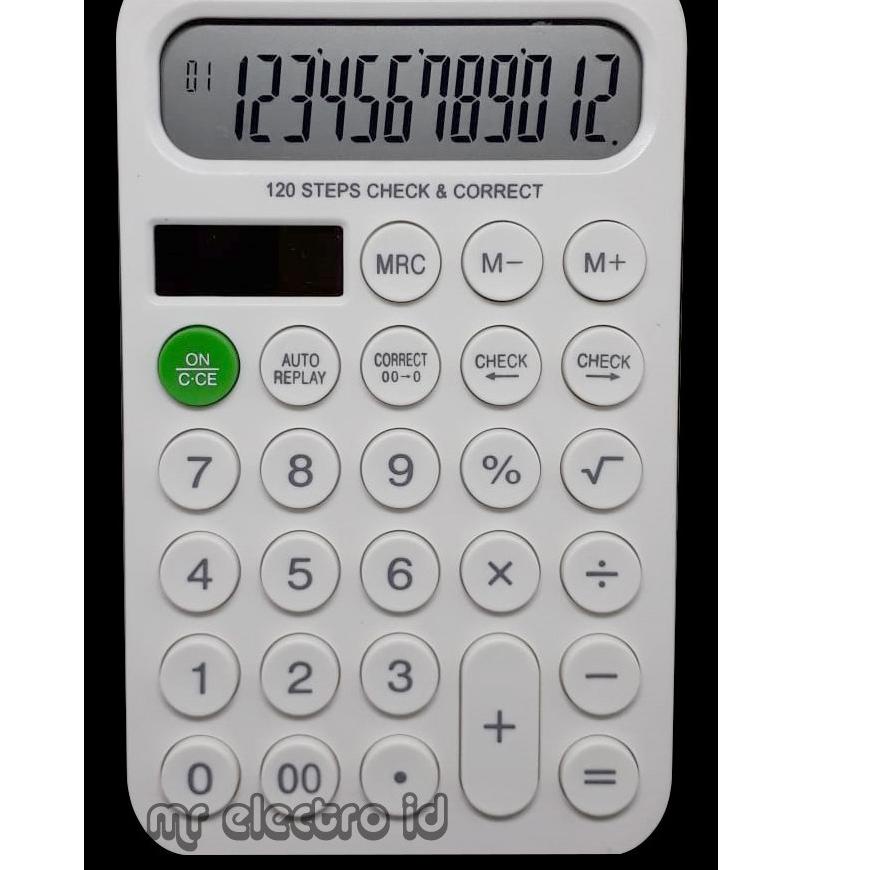 

[KODE MCHYU] KALKULATOR CITIZEN CT 6000 II - 12 DIGIT - CHECK AND CORRECT - LAYAR BESAR - KALKULATOR MEJA DAGANG