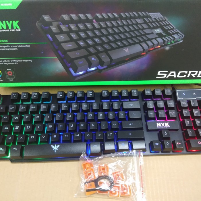 Nyk Nemesis Keyboard Gaming Sacred K02