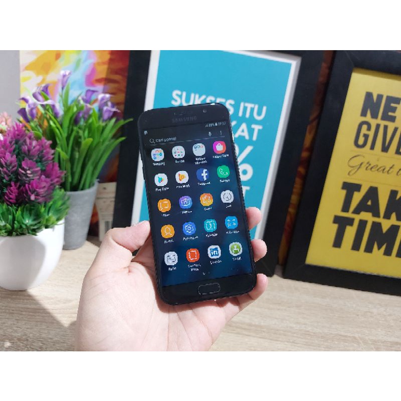 SAMSUNG A5 2017 BLACK SEIN RAM 3/32GB SEIN DUALSIM TERMURAH