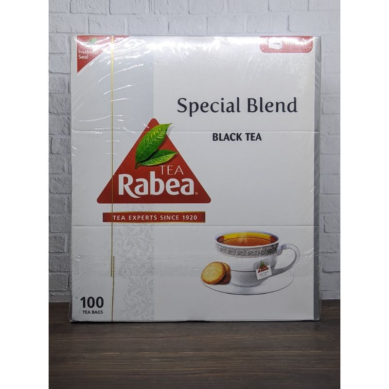 

Teh Rabea 100 Bags Impor Saudi Arabian Tea Premium Special Blend Unique Flavour Rich Color Arabian