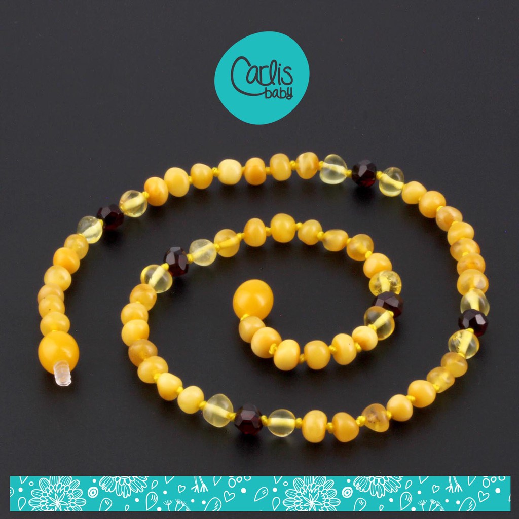 CJN27 KALUNG BALTIC AMBER SIZE JUNIOR BY CARLIS BABY