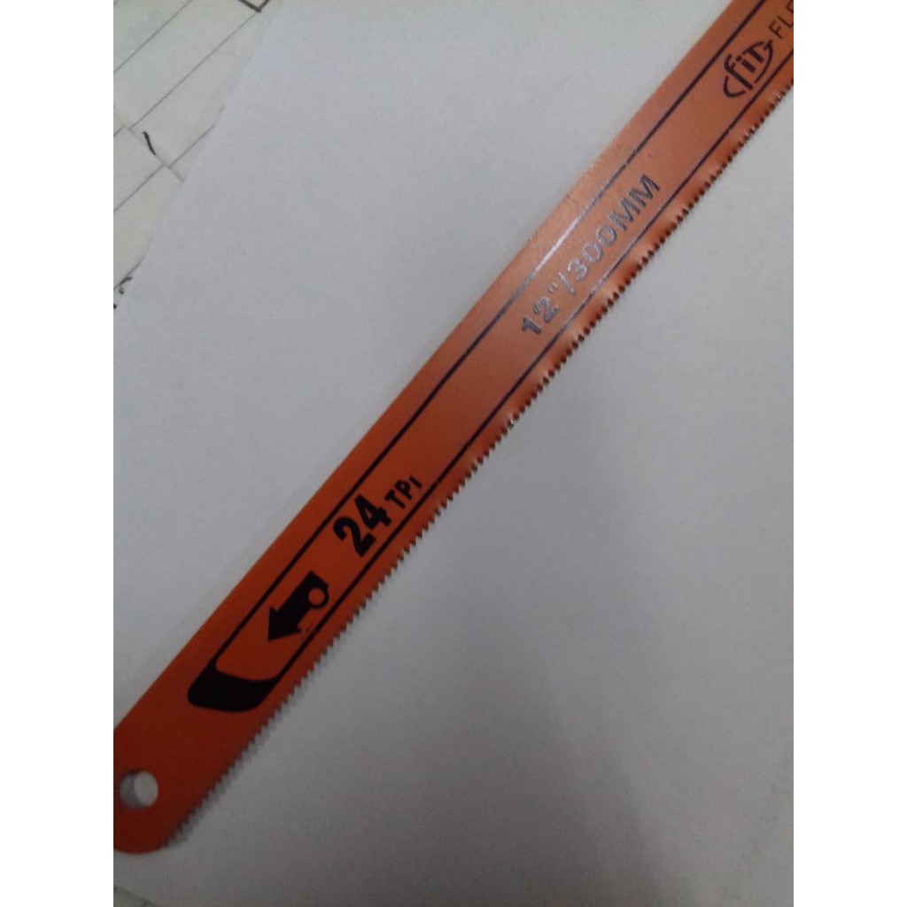 MATA GERGAJI BESI FLEX 12 INCH HACKSAW BLADE 18T 24T