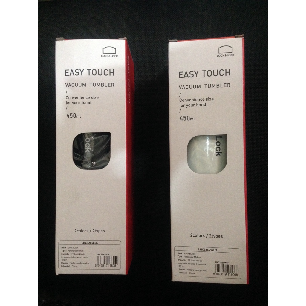 Lock n Lock tumbler hot n cool 450 ml easy touch  termos