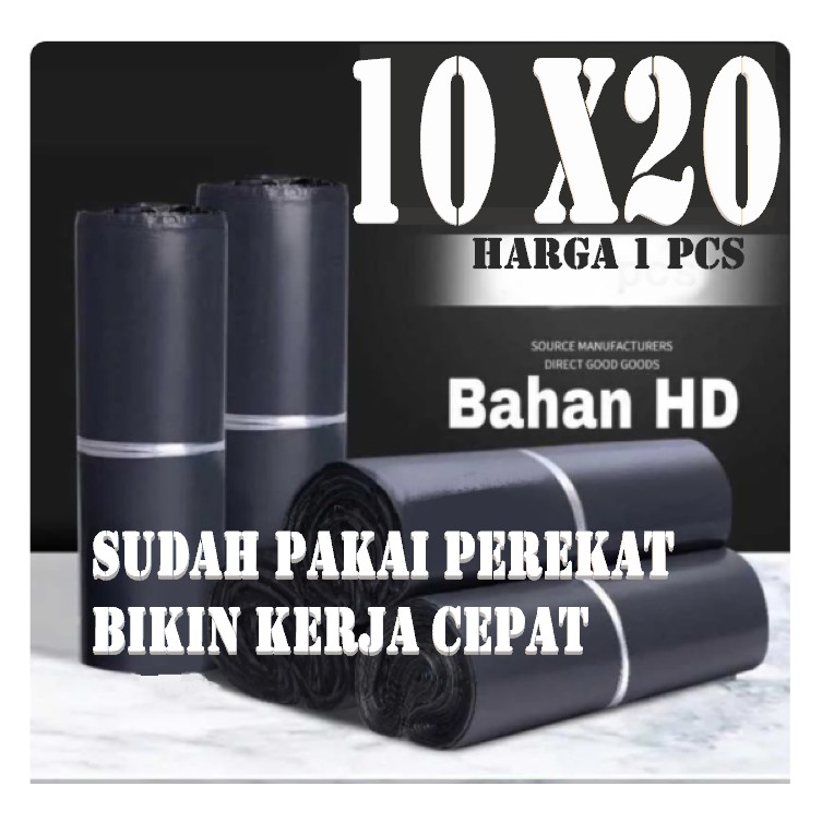 

Plastik polymailer 10 x 20 kantong packing HD