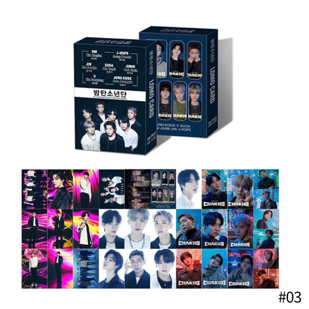 Timekey 30pcs / set Kartu Lomo Foto Polaroid Kpop BTS Bangtan Boys Blackpink L4Y3 Untuk Koleksi