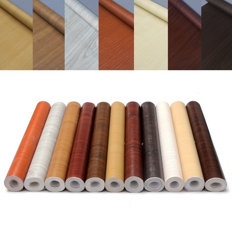 Murah paket 2 Roll Wallpaper Dinding / Bahan PVC Anti Air / Walpaper Stiker Dinding Kamar Tidur ALBINO88