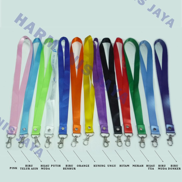 

Tali ID Card Lanyard Nylon : 2 cm