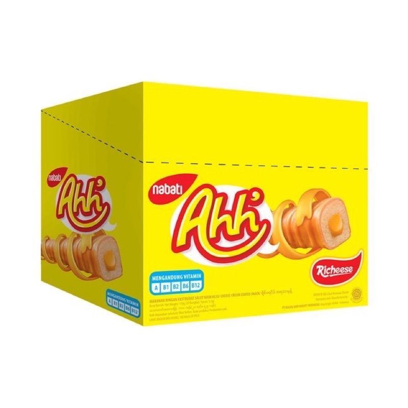 

Richeese Nabati Ahh Rasa keju 1 box (20pcs)