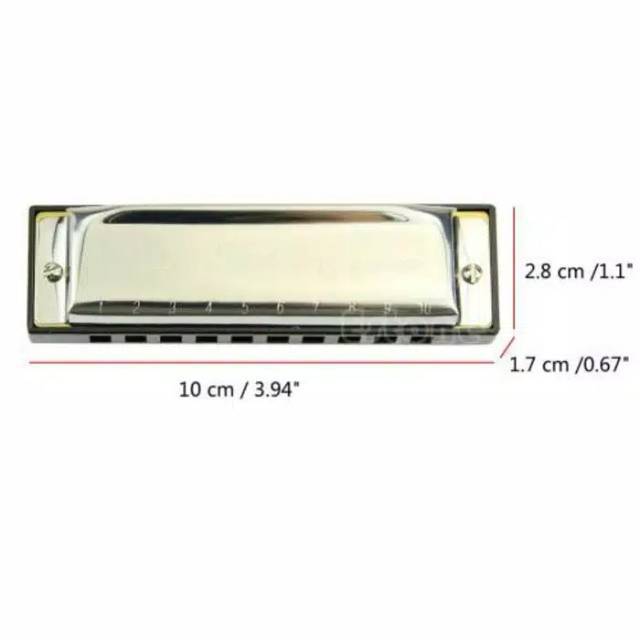 Harmonika Diatonic Suzuki Folkmaster &amp; Harmonica Swan 10 Holes