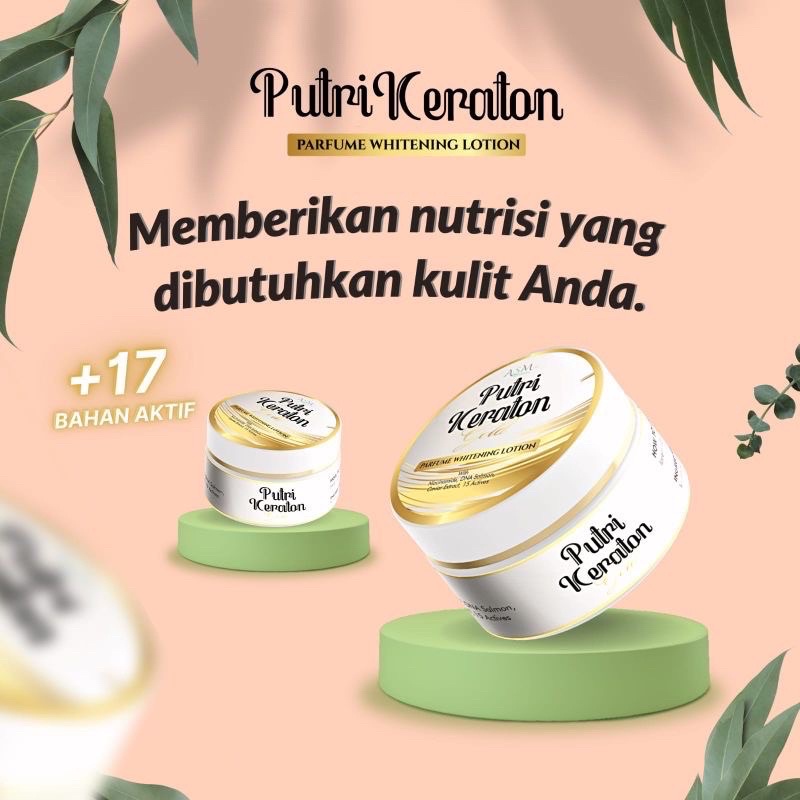 PUTRI KERATON GOLD HAND & BODY LOTION PARFUM (FREE GIFT)