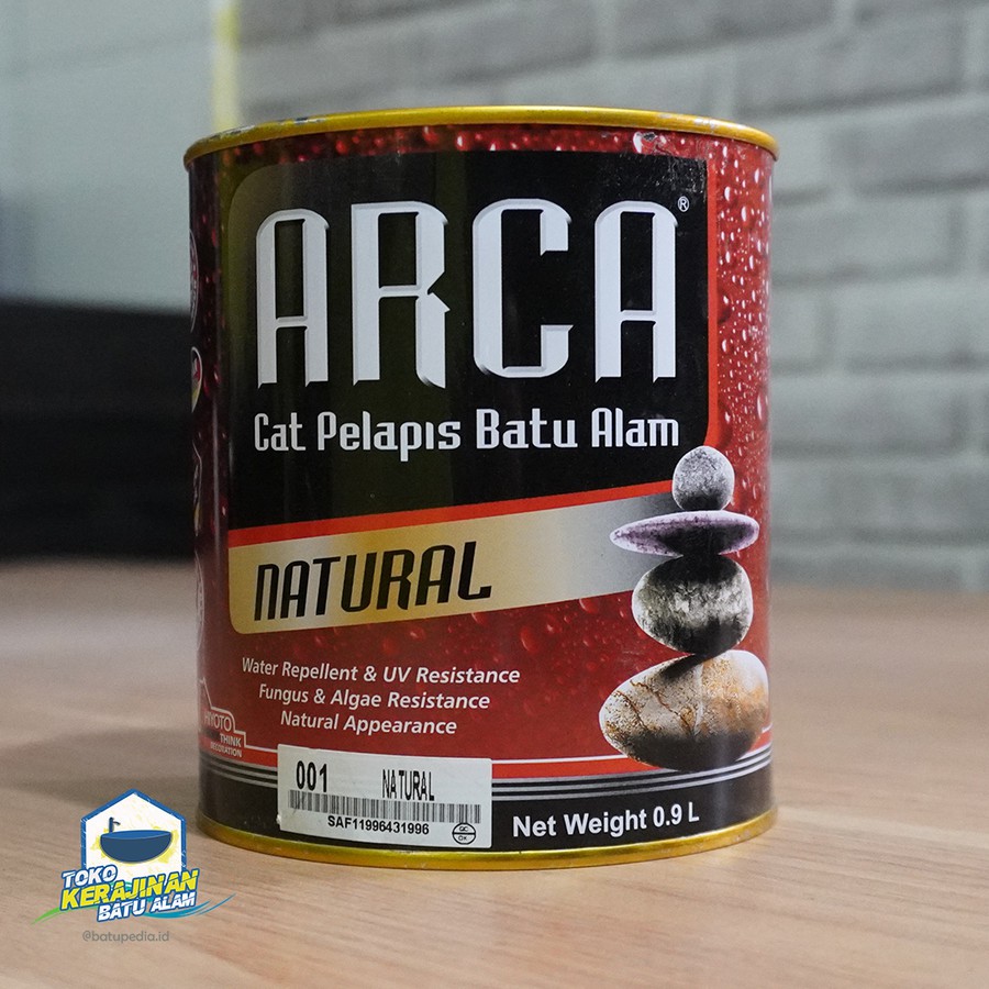 Jual ARCA Coating Cat Pelapis Batu Alam - NATURAL Indonesia|Shopee