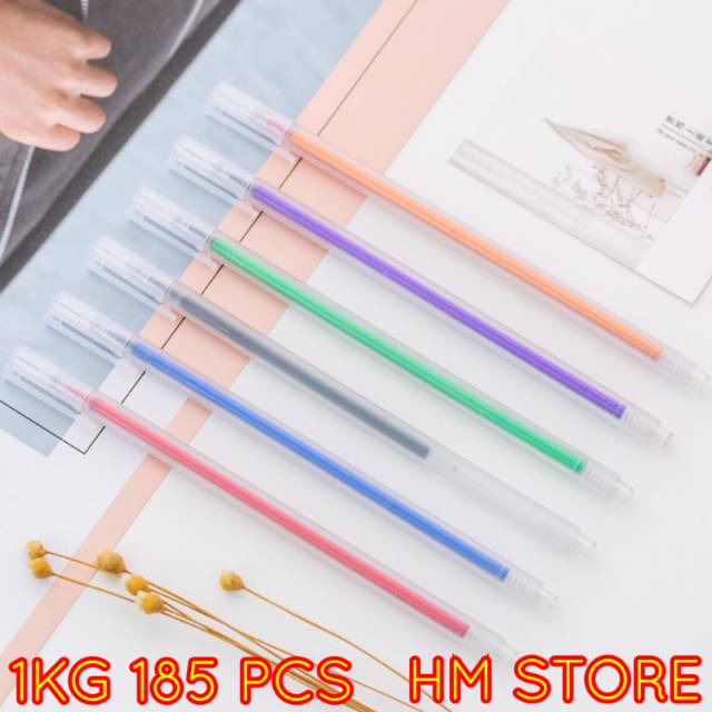

Pen Color Tranparent Pena Impor Pena Warna Warni Transparan Murah Imut Lucu