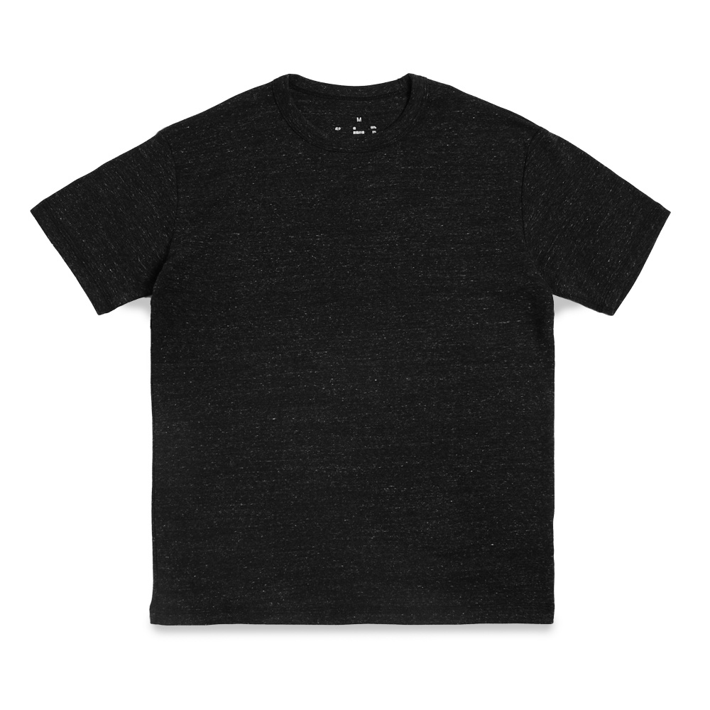 Muji Basic T-Shirt Heather Black