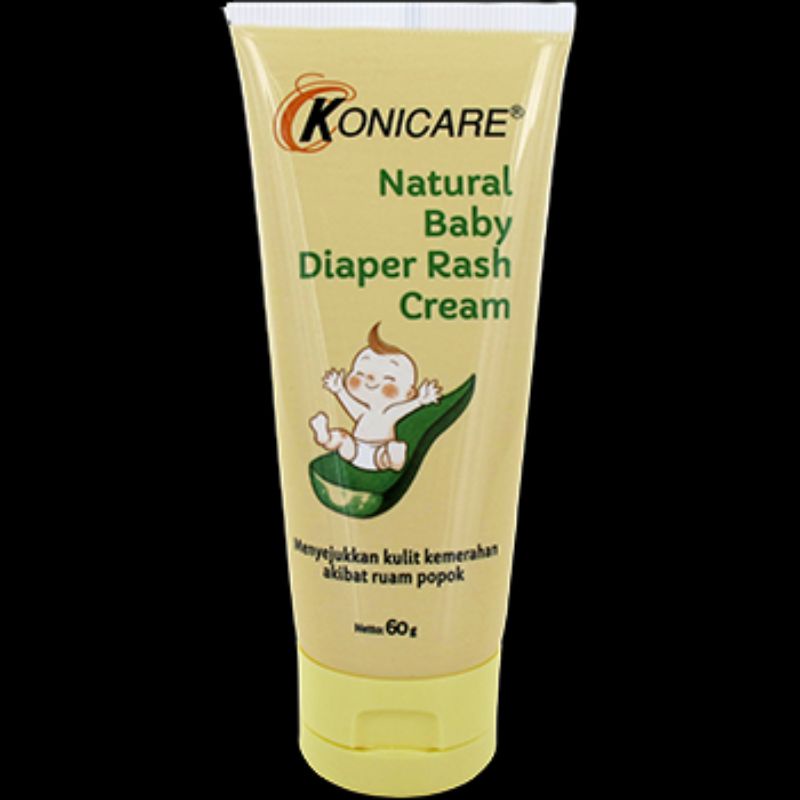 KONICARE NATURAL BABY DIAPER RASH CREAM 60gr