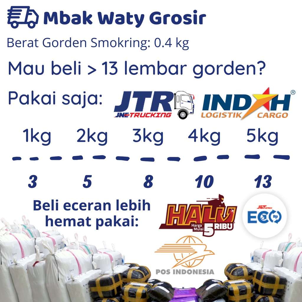 Watygrosir KAIN TEBAL!! TIDAK TERAWANG! Tunggu dijahit Gorden Ring Besar uk 135x220 Perlengkapan Dekorasi Pintu