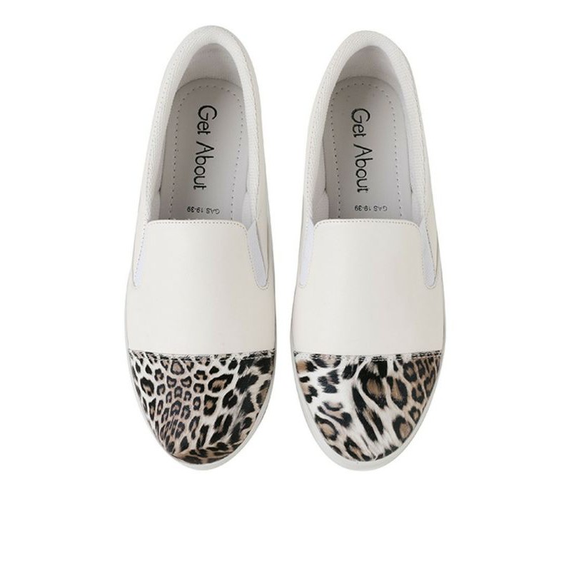 Sepatu Slip on Leopard/Slip on Get About