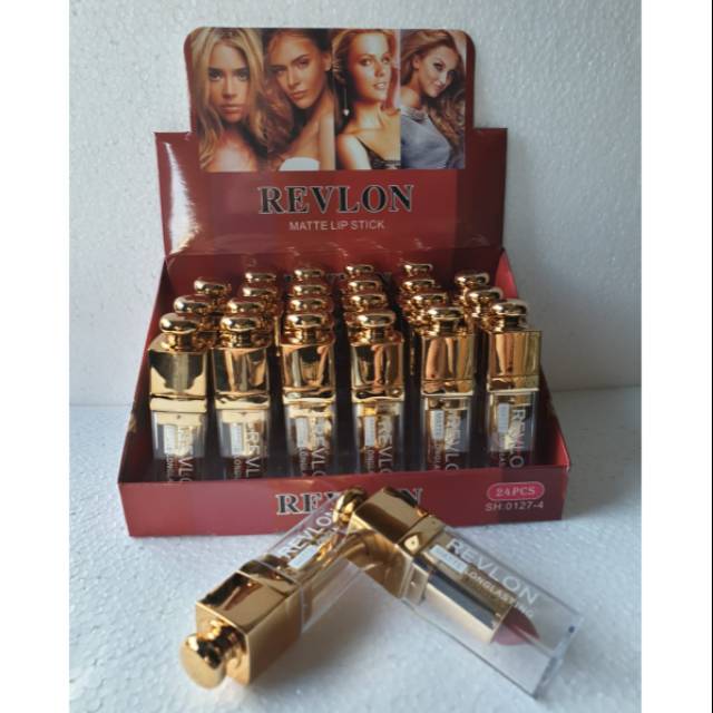 REVLON MATTE LIP STICK / LIP GLOSS REVLON / REVLON PENTOL KEMASAN EMAS