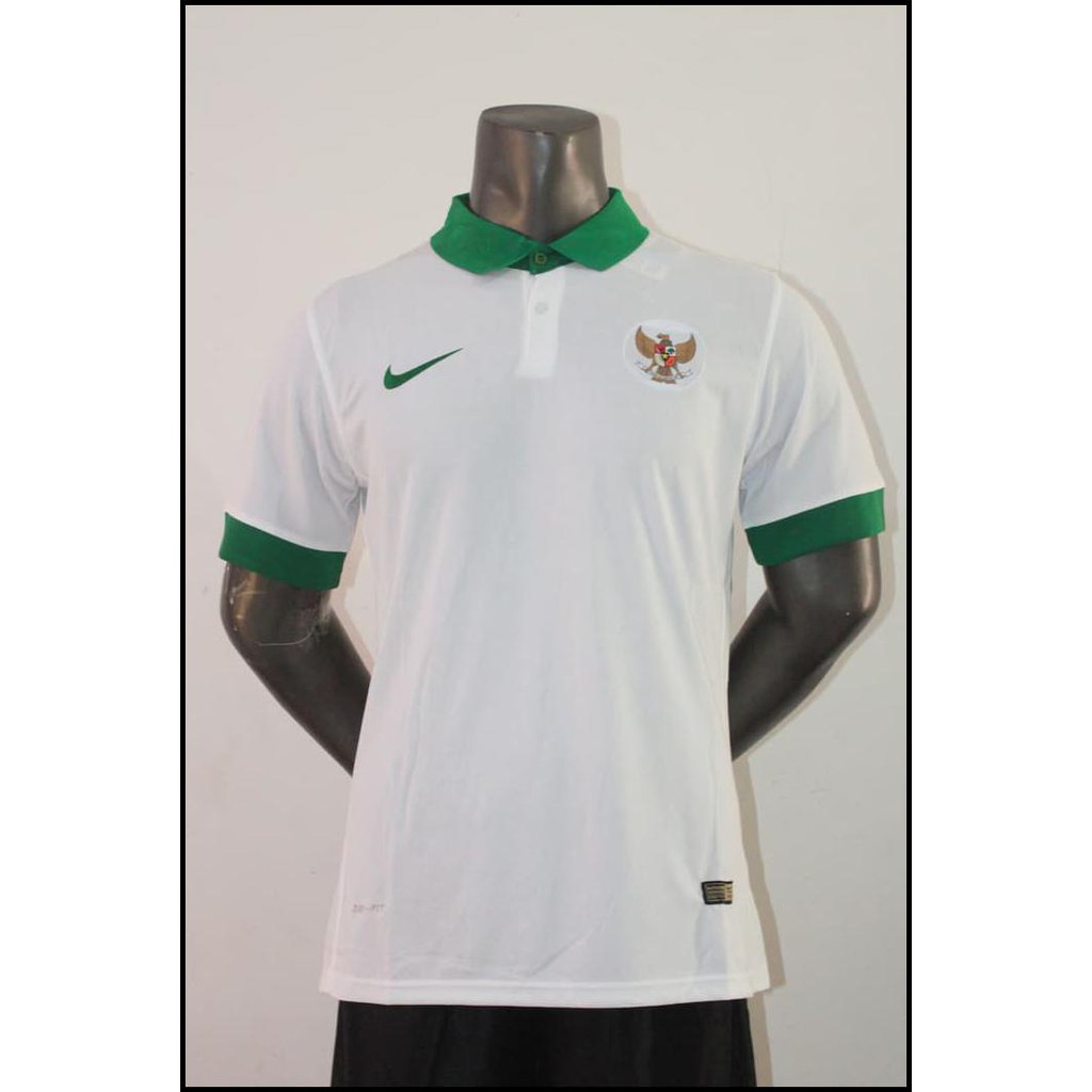 (Murah) Jersey Timnas Indonesia Away - Piala Aff 2016 - Putih, S