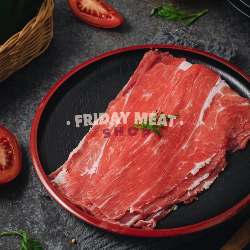

Aus Brisket Slice Beef / yakiniku / Sukiyaki / Shabu Beef 250gr