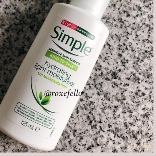 ➩ Simple Hydrating Light Moisturizer ♥