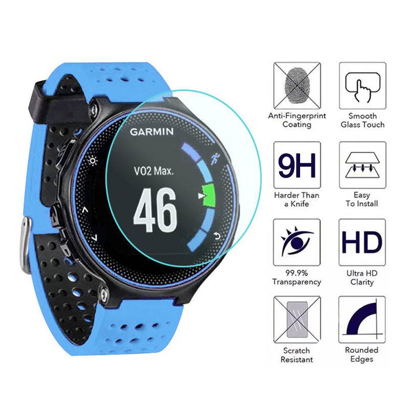 Pelindung Layar Tempered Glass HD Untuk Garmin 225 235 245 935 645 735 XT Forerunner 245 Fenix 5s Fenix5