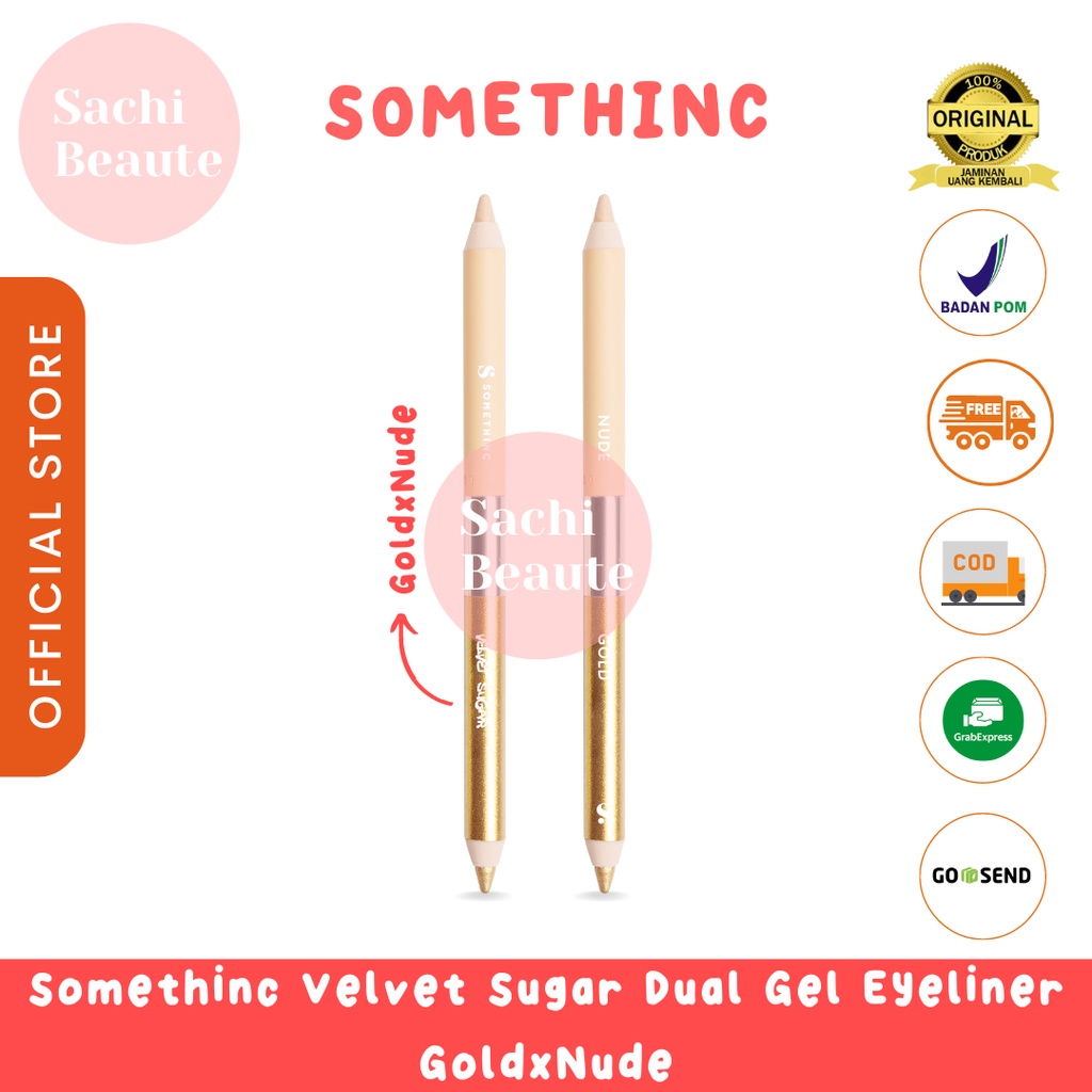 SOMETHINC VELVET SUGAR Dual Gel Eyeliner