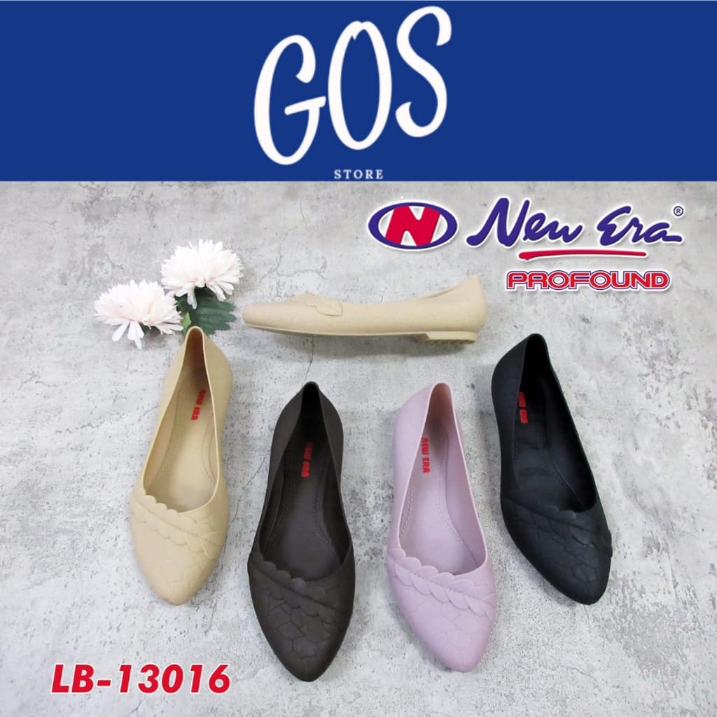 gos NEW ERA LB 13016 Sepatu Jelly Wanita Sepatu Kerja Sendal Wanita Wedges Selop Karet Jelly