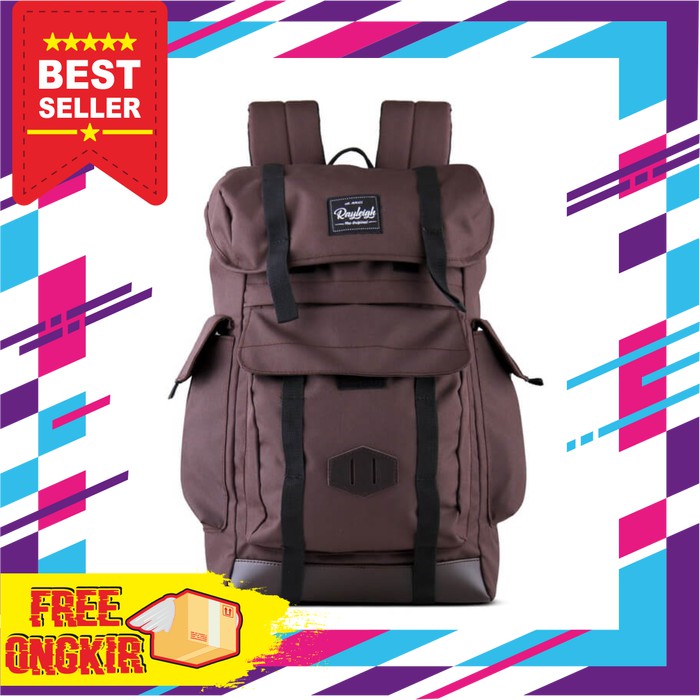 Tas Ransel Backpack Laptop Pria - Hitam