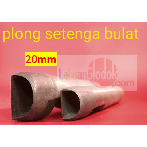 

Plong Kulit bentuk Setengah Bulat 20mm/Plong Setengah Bulat /Pembolong Setengah Bulat 20mm