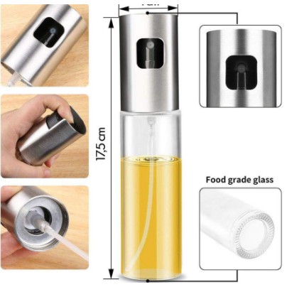 Botol Spray Pump Minyak Olive Oil Stainles Steel Ukuran 100 ML / Semprotan Minyak Oil Masakan