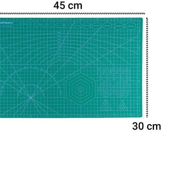 

➧ 9Sea Work Cutting Mat Pad A3 45 x 30cm ➥