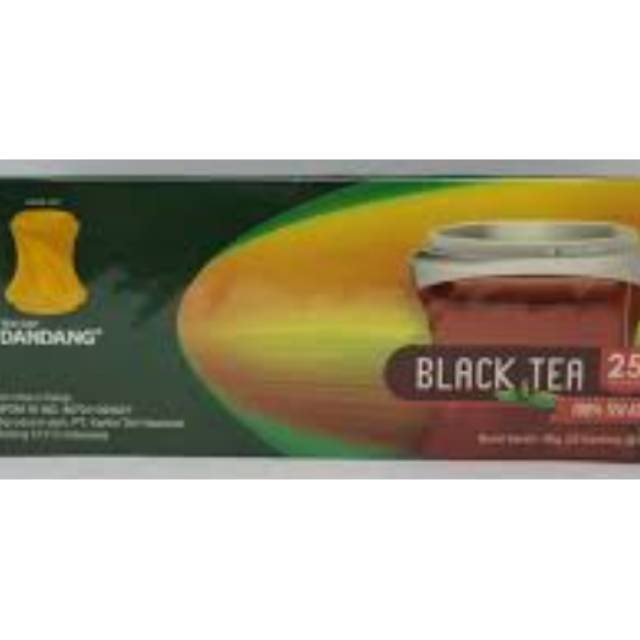 

DANDANG TEH CELUP BLACK TEA BOX 25x1.9g