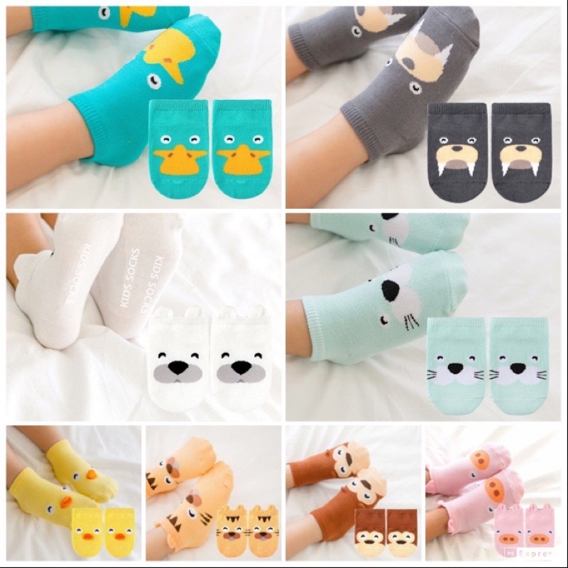 Kaos kaki karakter bahan katun import berkualitas
