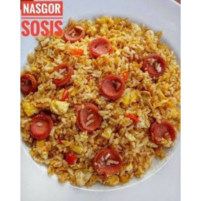 

NASI GORENG SOSIS - PENGIRIMAN KHUSUS GOSEND / GRAB