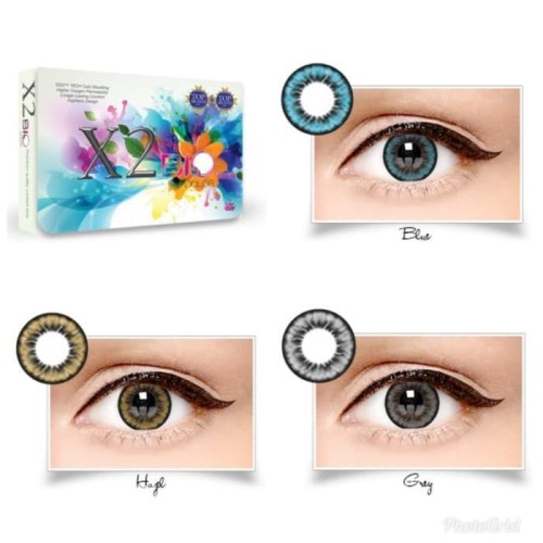 [COD] SOFTLENS X2 BIO COLOR NORMAL &amp; MINUS (-0.50 SD -6.00) DIAMETER 14.5MM - EXOTICON