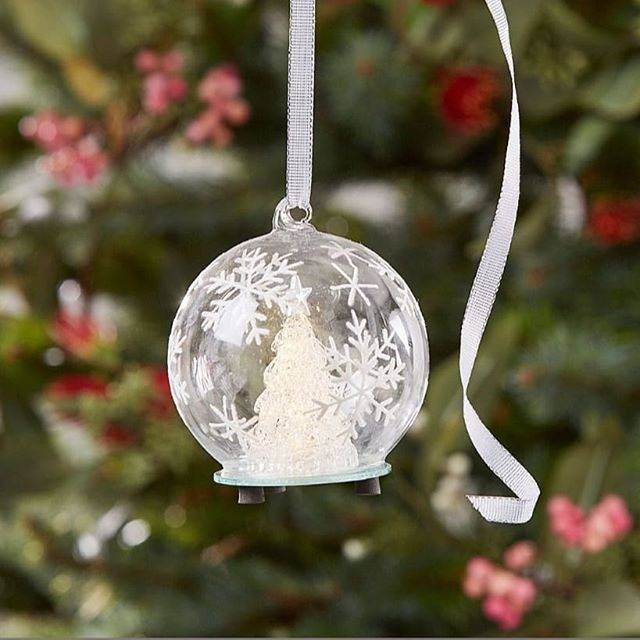 Hiasan Natal Bola Kaca Pohon Natal Led Import
