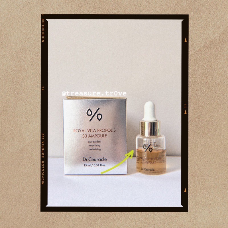 DR. CEURACLE Royal Vita Propolis 33 Ampoule (Leegeeham LGH Vita Propolis Ampoule) 15ml