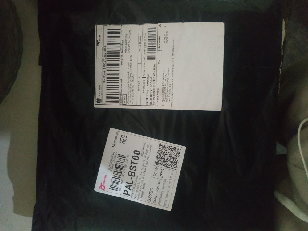 Kemeja Batik Pria Lengan Panjang Size M L Xl Xxl  Bswart Batik Hrb026 Kenongo Hem Panjang Padi