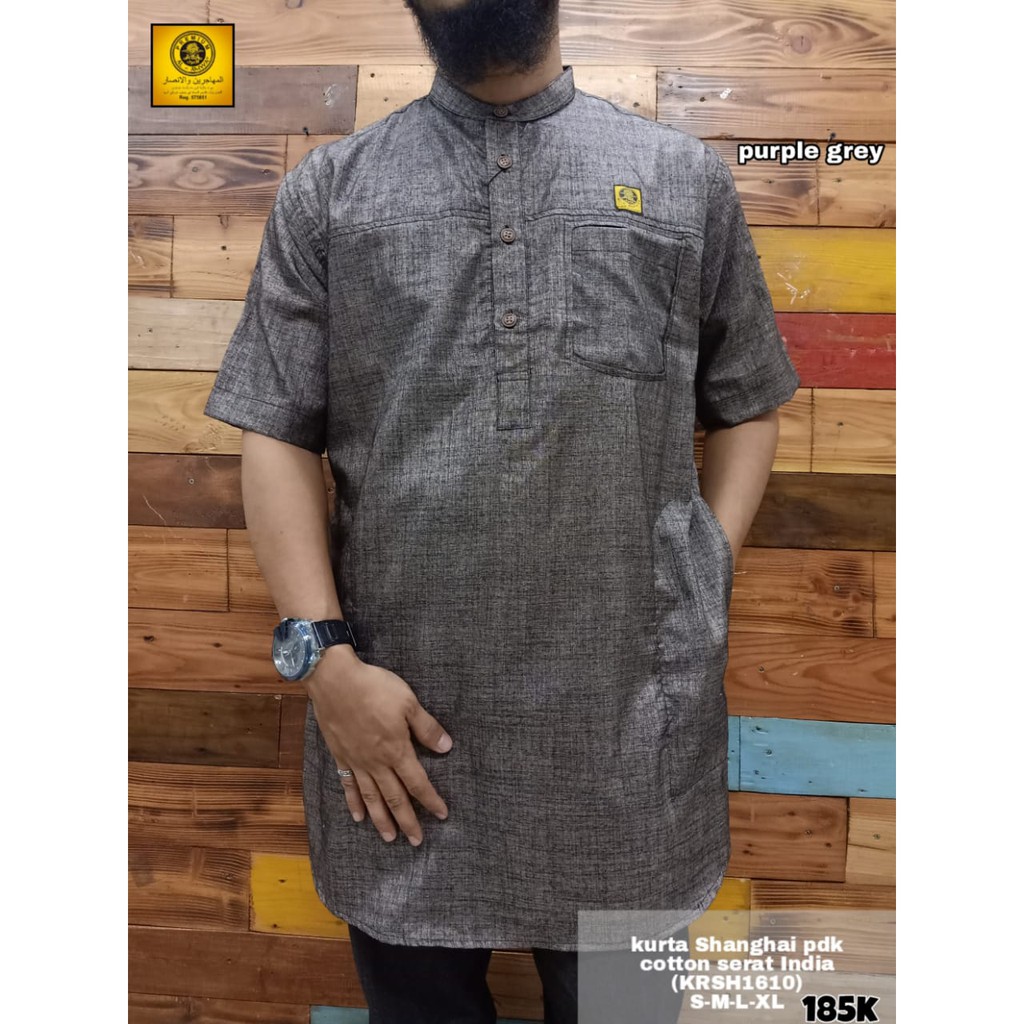 Gamis Kurta Oblong Koko Pria Original Al Amwa