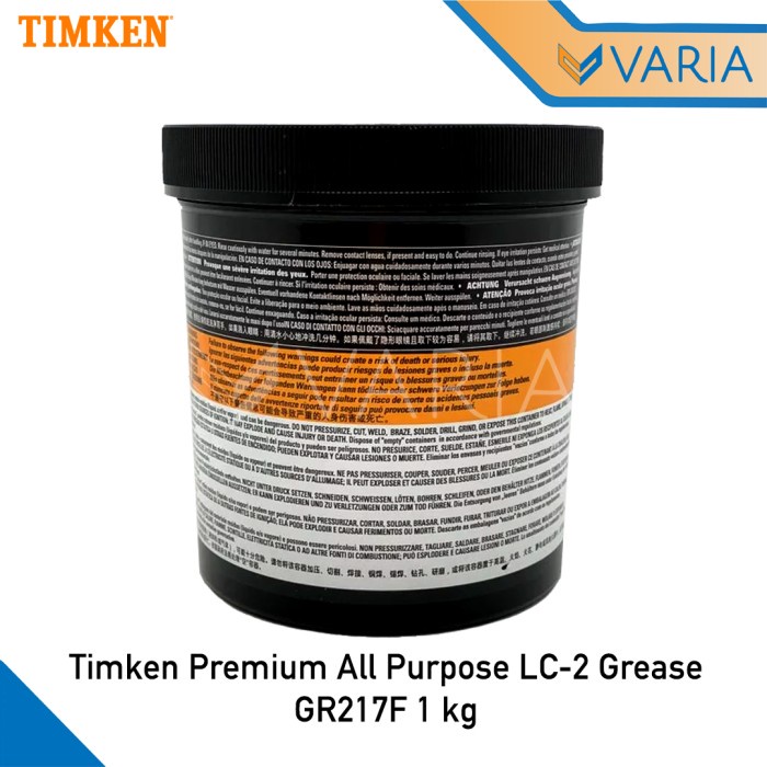 Timken Premium All Purpose LC-2 Grease 1 kg Stempet NLGI 2.0 GR217F