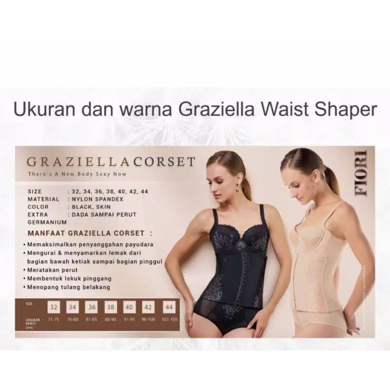 Fiori Graziella corset pelangsing