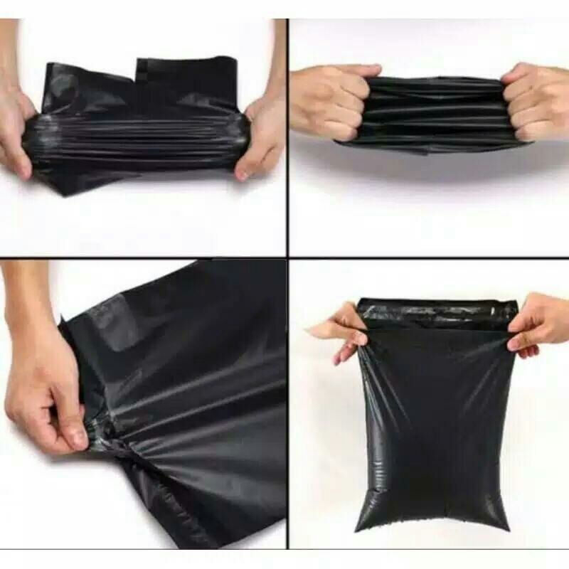 

PLASTIK POLYMAILER WARNA HITAM UNTUK PACKING SATUAN