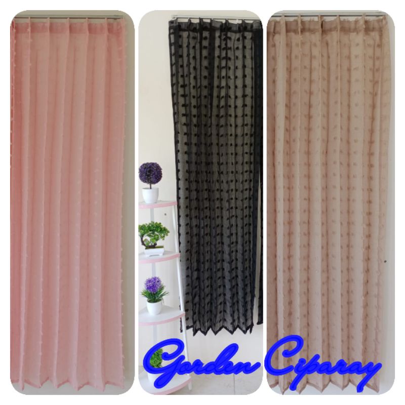 Gorden PRISKET Vitrase Gordyn Rubycon Vitrase Gorden GordenTipis Hordeng lmpoert Gorden Jendela Pend