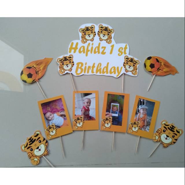 Topper cake foto custom karakter