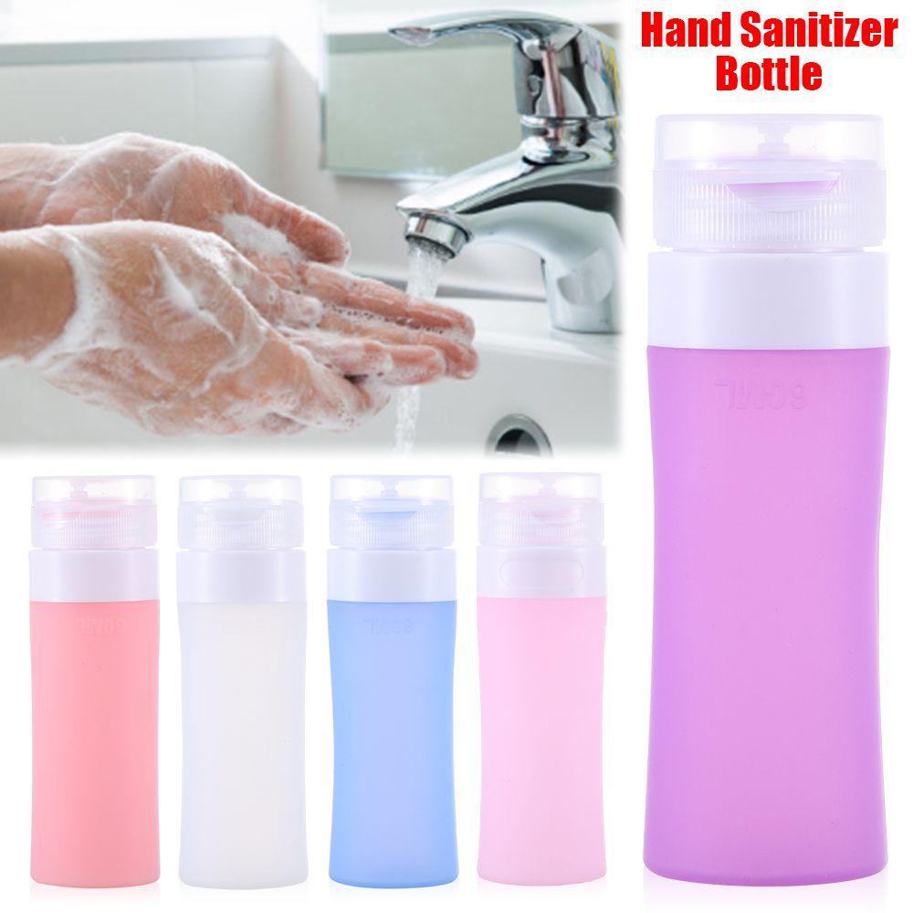 Suyo 60ml Botol Silikon Isi Ulang Sub-Botol Tabung Cuci Tangan Aksesoris Travel
