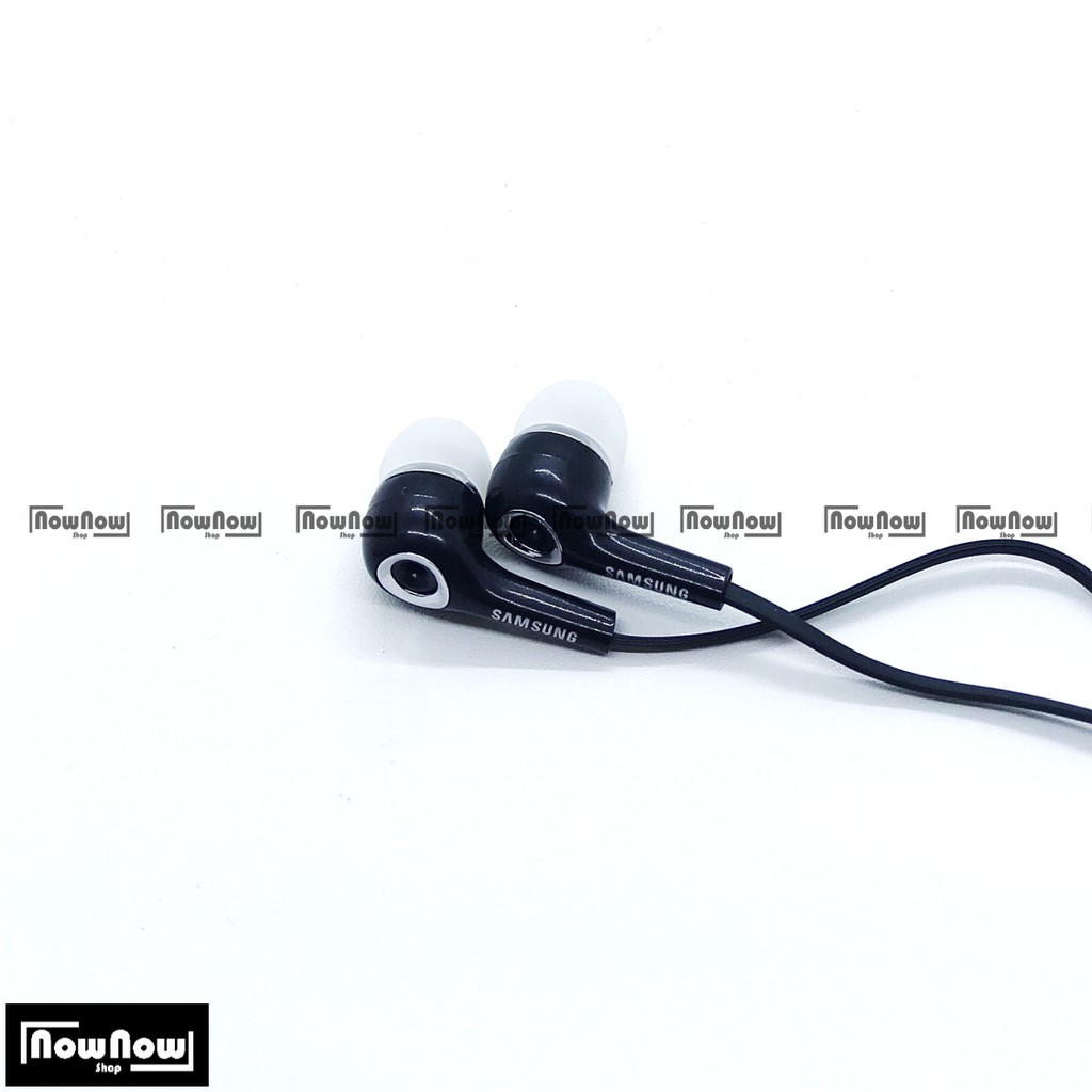 Headset Earphone Handsfree Stereo Samsung Hitam Ace Grand Young Core S4 S5 S6 S7 Note 2 3 4 5 8 A3