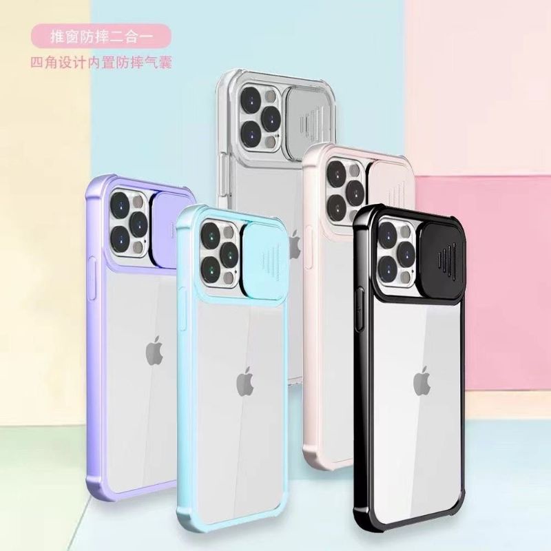 Case Casing REALME C12 C15 C25 C25s Slide Macaron Protect Camera