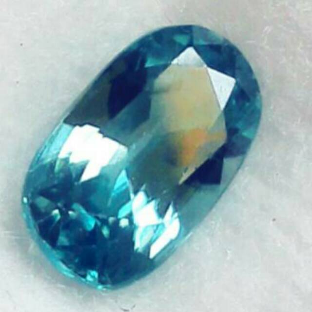 YAKUT BIRU NATURAL BLUE ZIRCON CEYLON 100% ASLI ALAM NO TREATMENT KILAU MIRIP BERLIAN KWALITAS SUPER